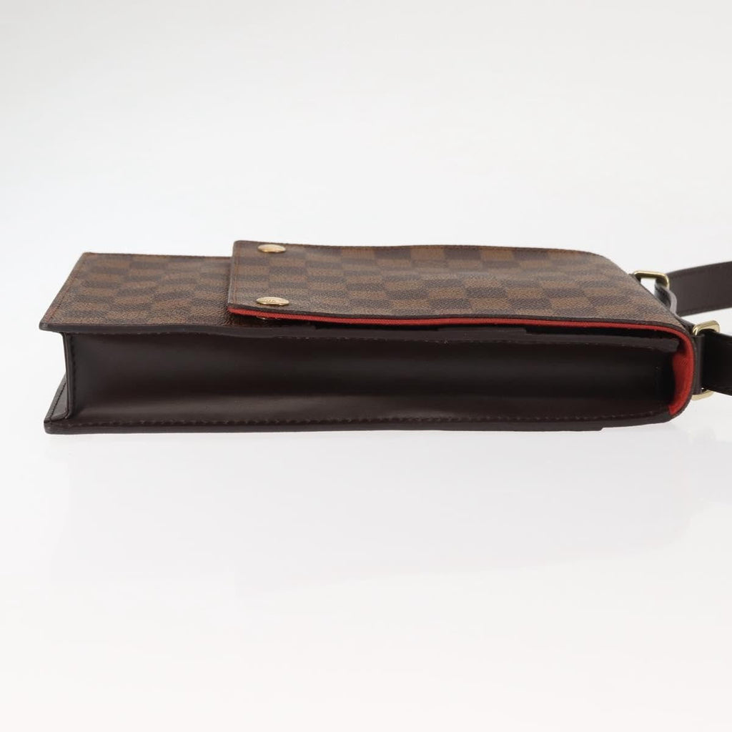 Louis Vuitton Portobello Messenger Damier Brown Canvas Shoulder Bag Bag (Pre-Owned)