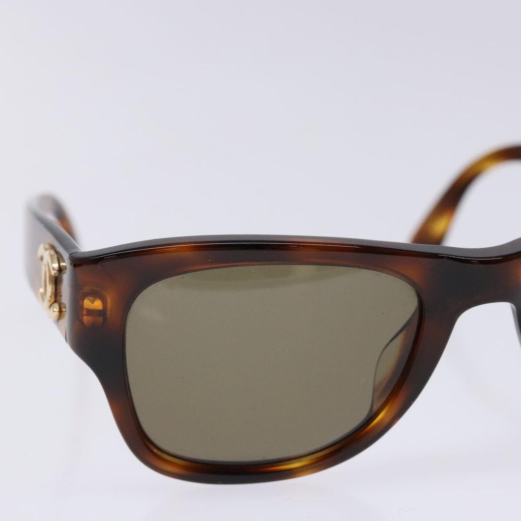 Chanel Logo Cc Sunglasses Plastic Brown Plastic Sunglasse Accessory (Pre-Owned)