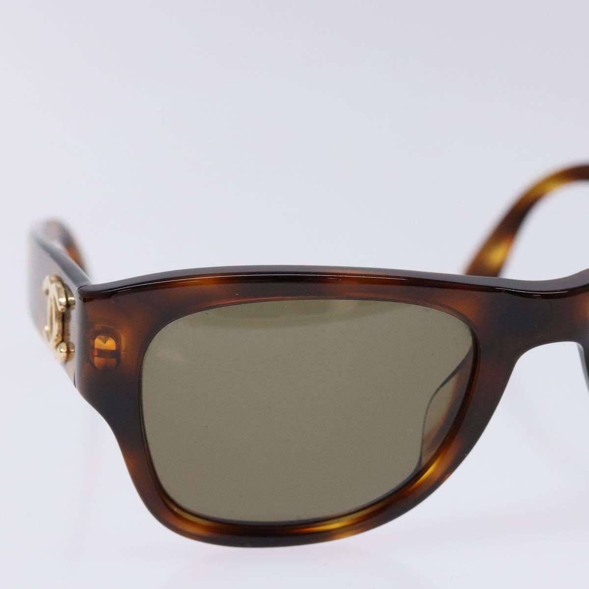 Chanel Logo Cc Sunglasses Plastic Brown Plastic Sunglasse Accessory (Pre-Owned)