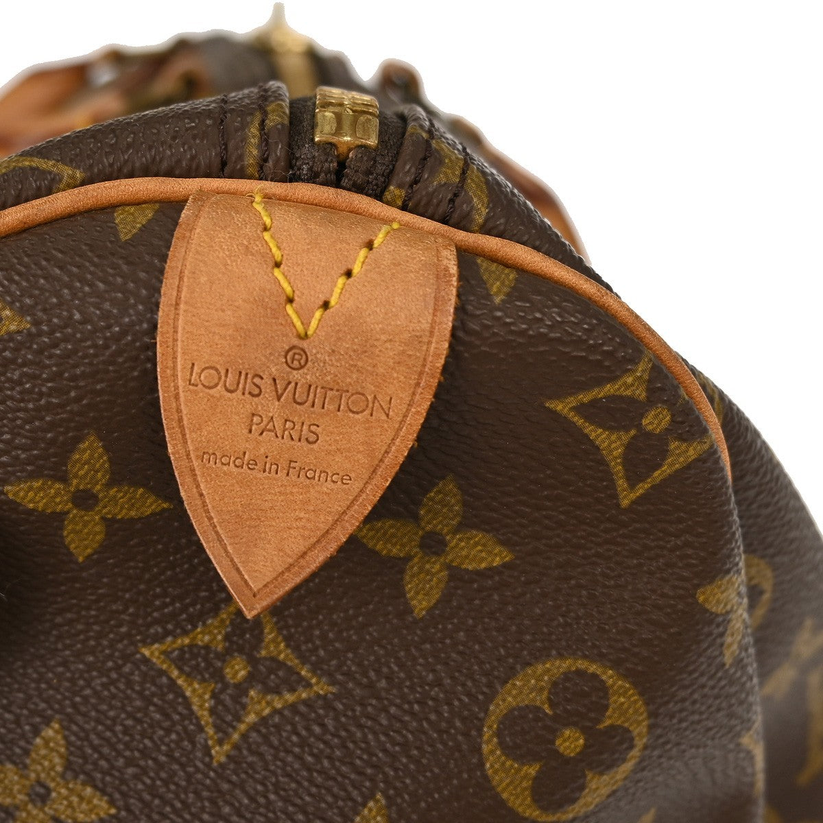 Louis Vuitton Keepall Bag Monogram Canvas Brown Canvas Travel Bag Bag (Pre-Owned)