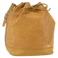 Louis Vuitton Petit Noe Nm Handbag Epi Leather Yellow Leather Shoulder Bag Bag (Pre-Owned)
