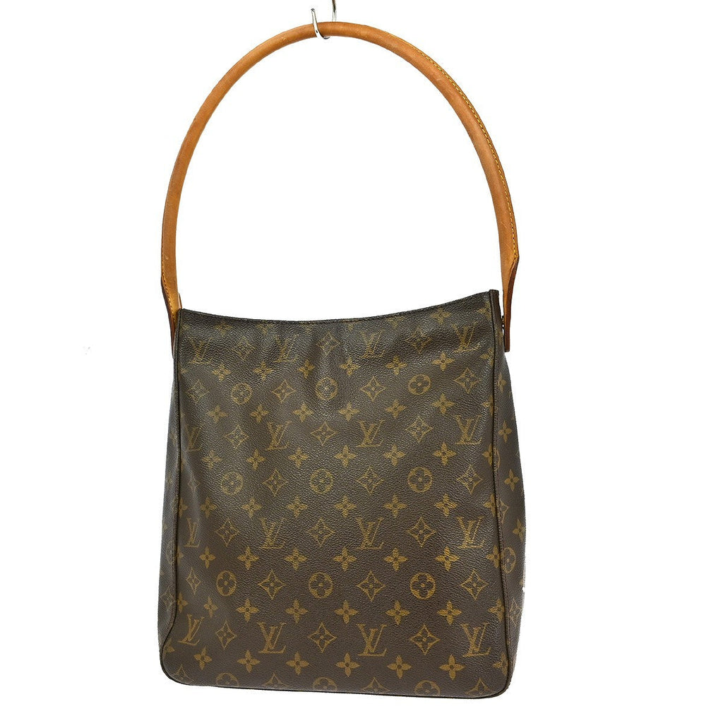 Louis Vuitton Monogram Looping Handbag Monogram Canvas Brown Canvas Shoulder Bag Bag (Pre-Owned)