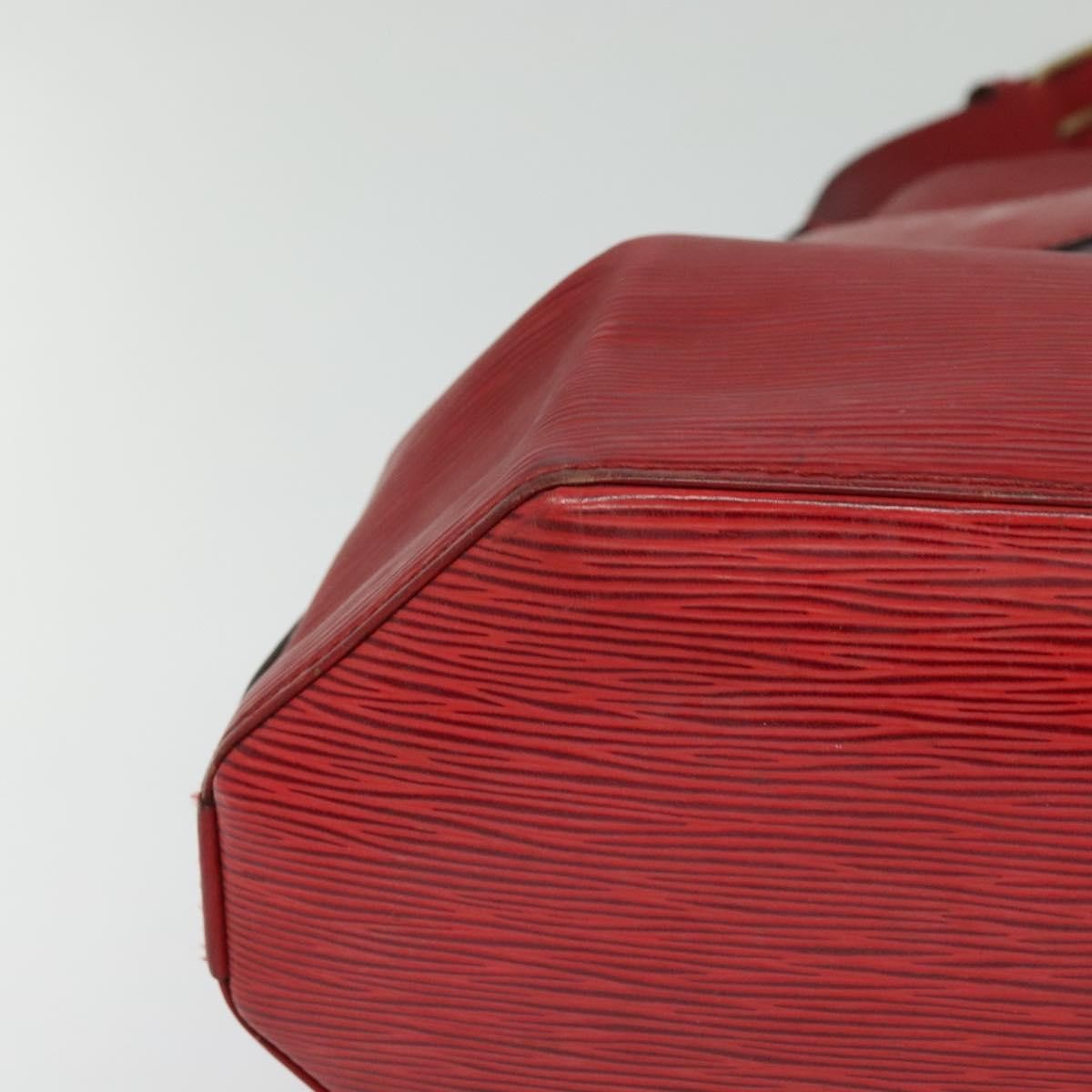 Louis Vuitton Vintage Sac D'epaule Handbag Epi Leather Red Leather Shoulder Bag Bag (Pre-Owned)