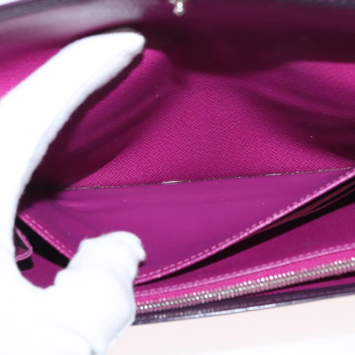 Louis Vuitton Vintage Sarah Wallet Epi Leather Purple Leather Wallets Accessory (Pre-Owned)