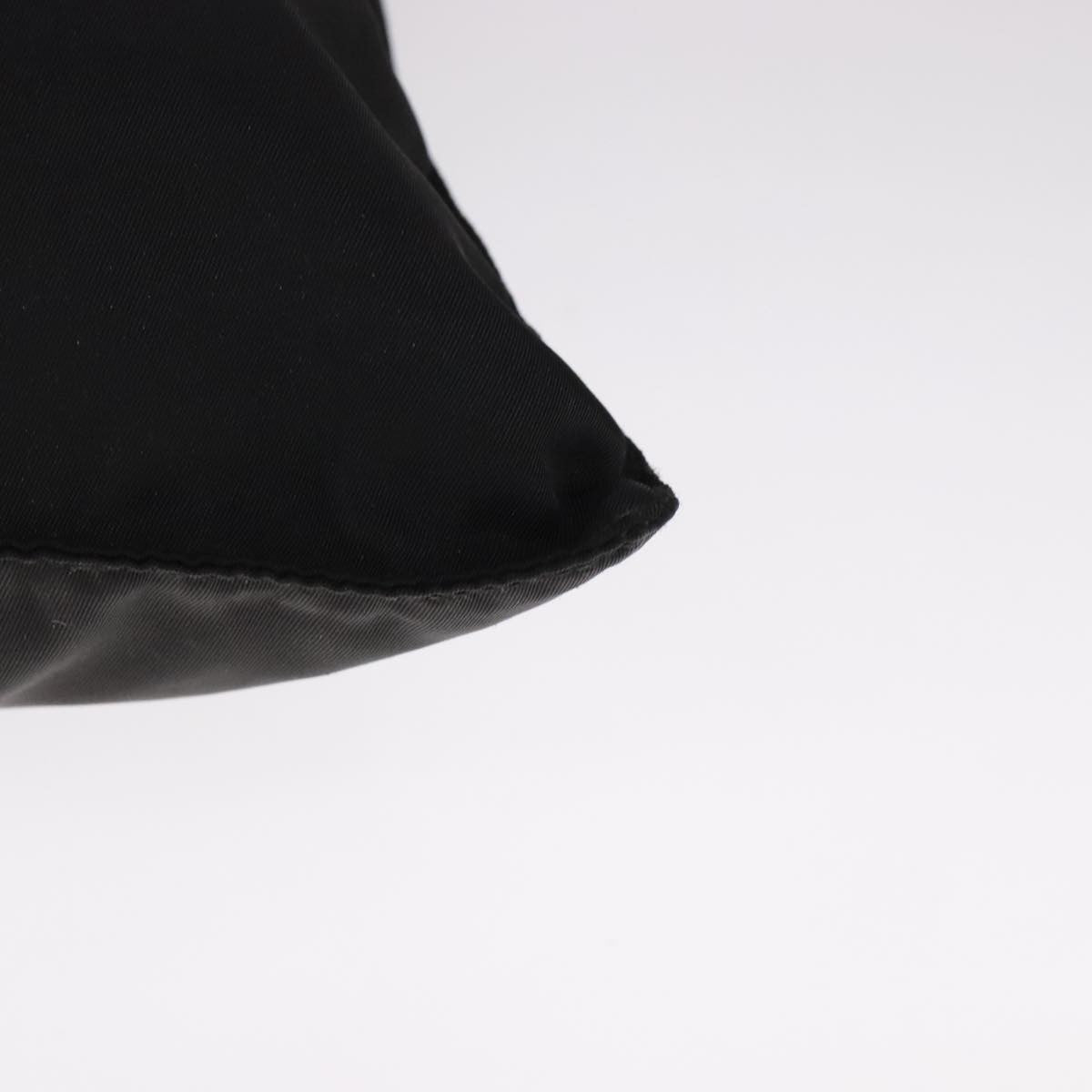 Prada Flat Messenger Bag Tessuto Black Nylon Shoulder Bag Bag (Pre-Owned)