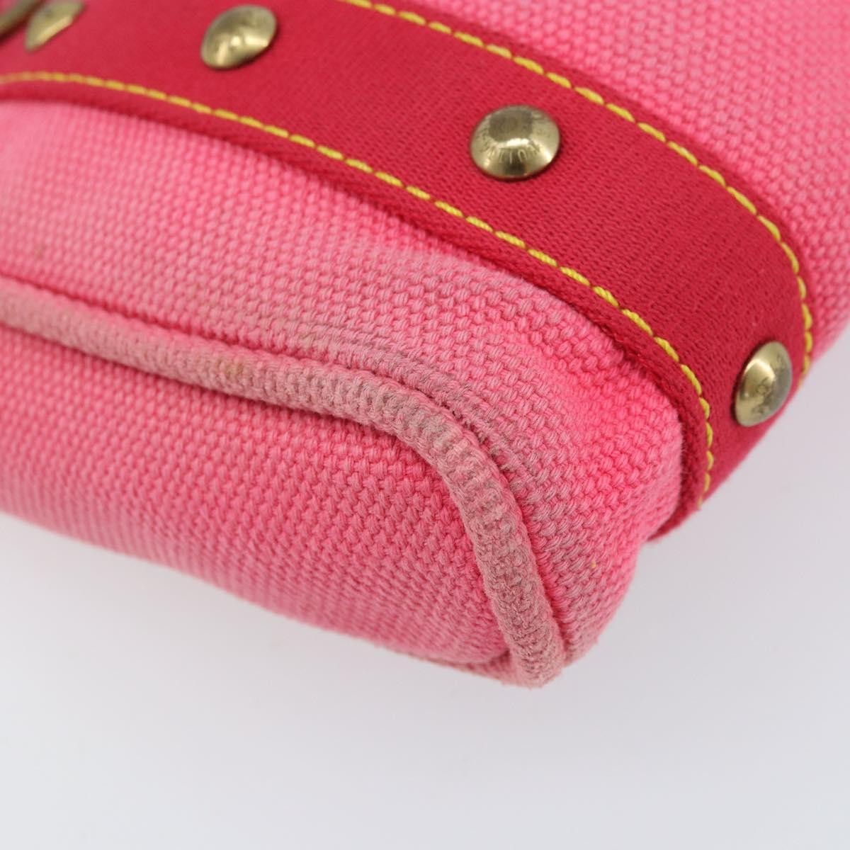 Louis Vuitton Antigua Tote Canvas Pink Canvas Handbag (Pre-Owned)