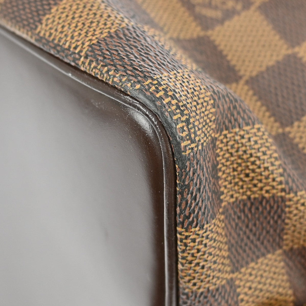 Louis Vuitton Chelsea Handbag Damier Brown Canvas Tote Bag Bag (Pre-Owned)