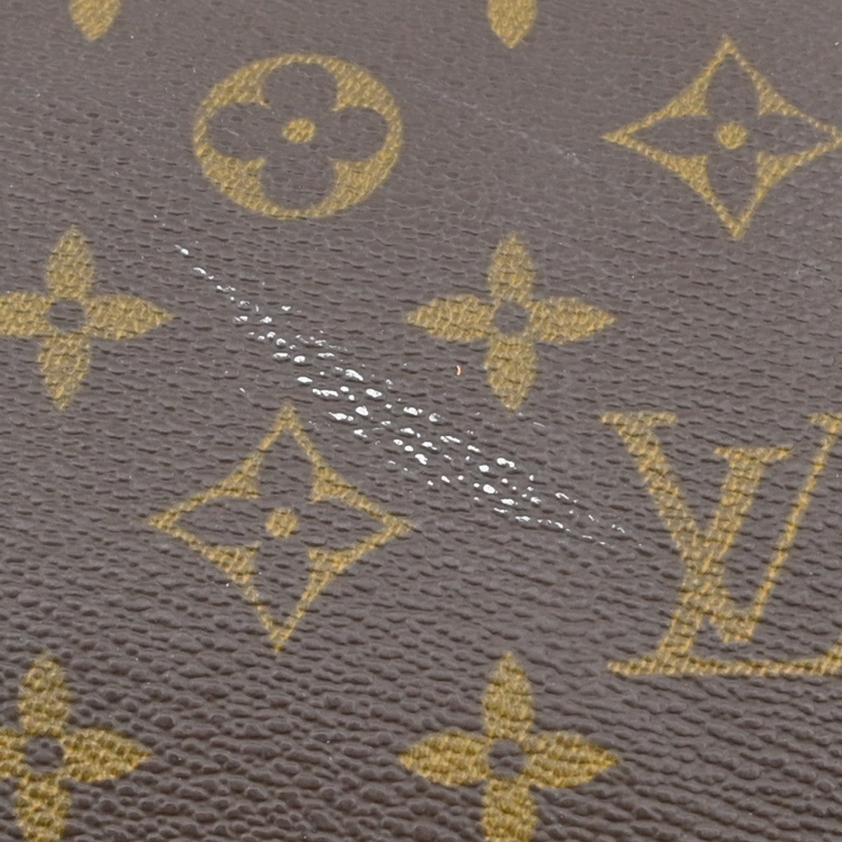 Louis Vuitton Keepall Bag Monogram Canvas Brown Canvas Travel Bag Bag (Pre-Owned)