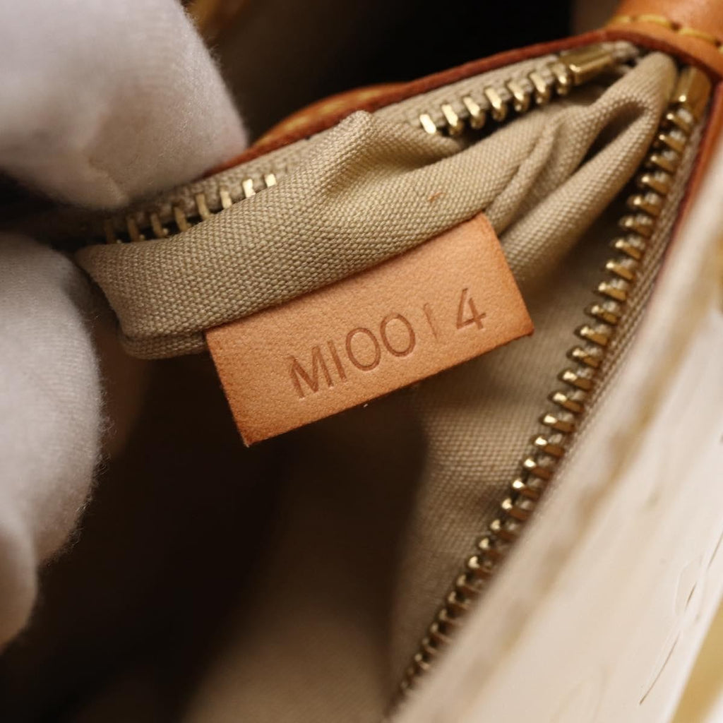 Louis Vuitton Reade Handbag Monogram Vernis Beige Patent_Leather Handbag (Pre-Owned)