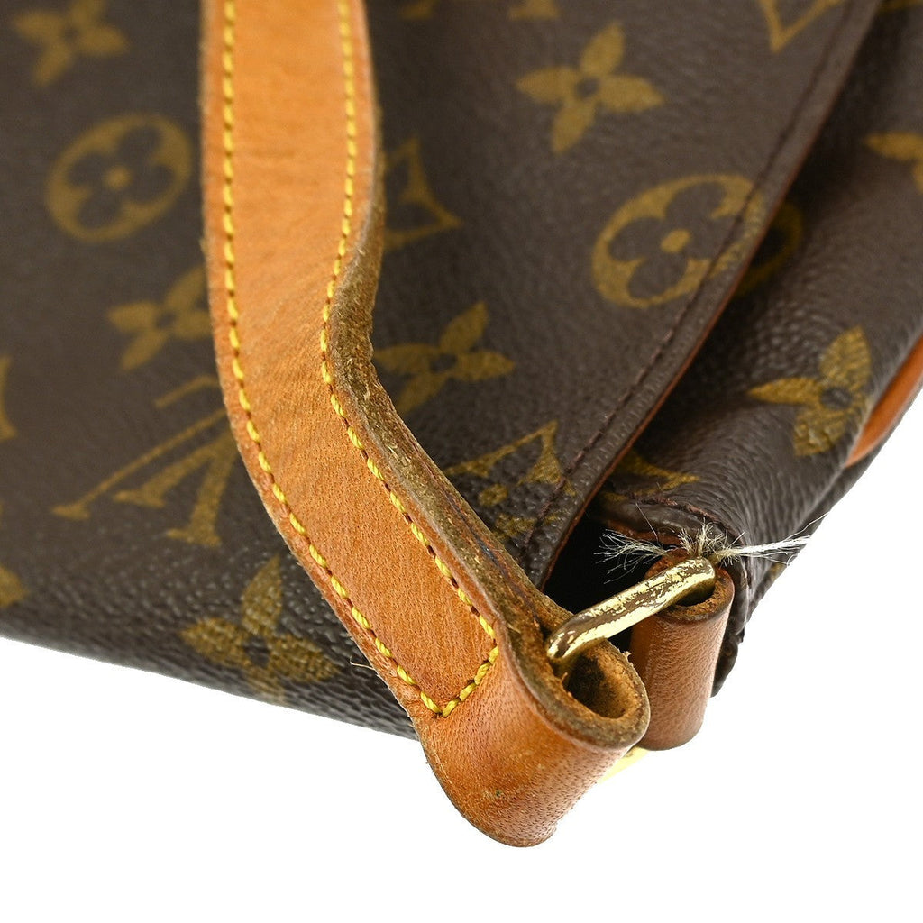 Louis Vuitton Musette Salsa Handbag Monogram Canvas Brown Canvas Shoulder Bag Bag (Pre-Owned)