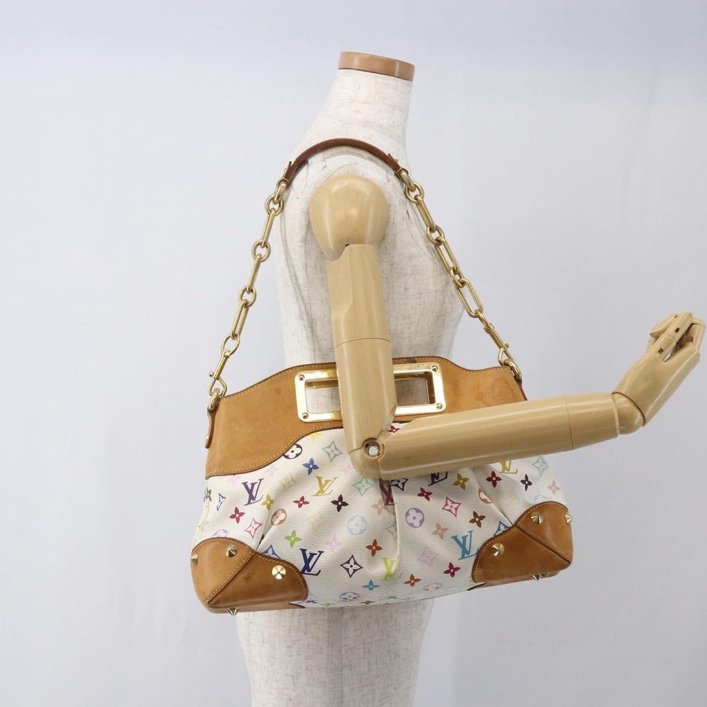 Louis Vuitton Judy Handbag Monogram Multicolor Multicolour Canvas Handbag (Pre-Owned)