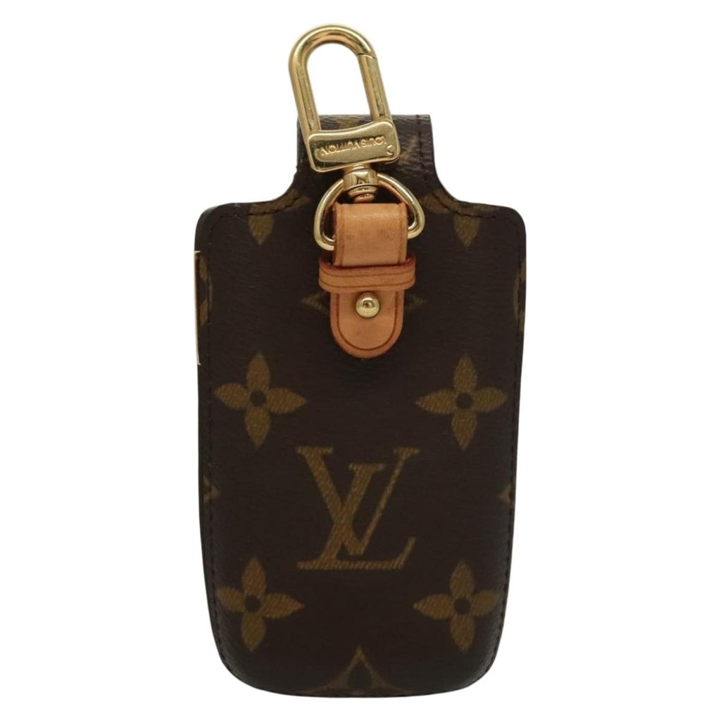 Louis Vuitton Etui Phone Case Monogram Canvas Brown Canvas Bag (Pre-Owned)