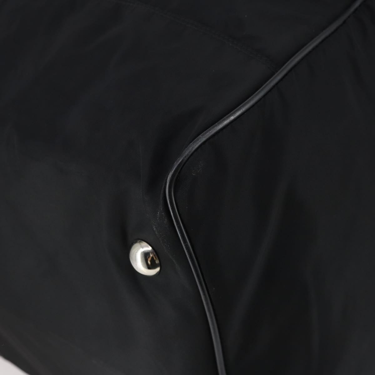 Prada Boston Bag Tessuto Black Nylon Bag (Pre-Owned)