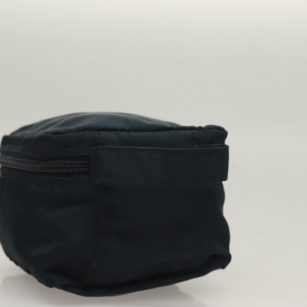 Prada Zip Around Toiletry Bag Tessuto Navy Nylon Clutche & Pouche Bag (Pre-Owned)