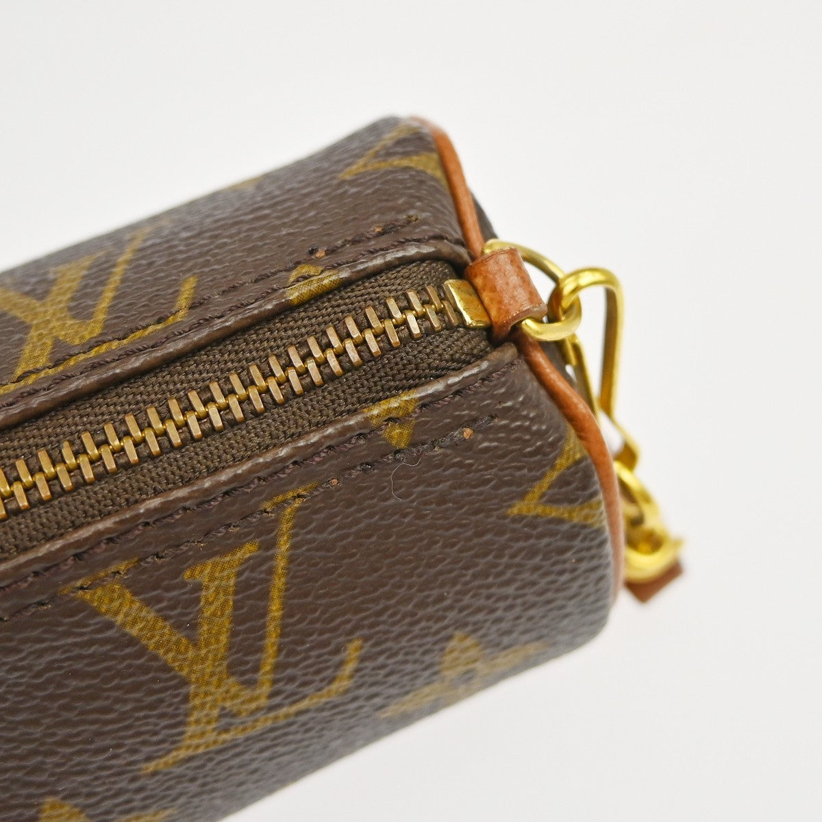 Louis Vuitton Papillon Pochette Monogram Canvas Brown Canvas Clutche & Pouche Bag (Pre-Owned)