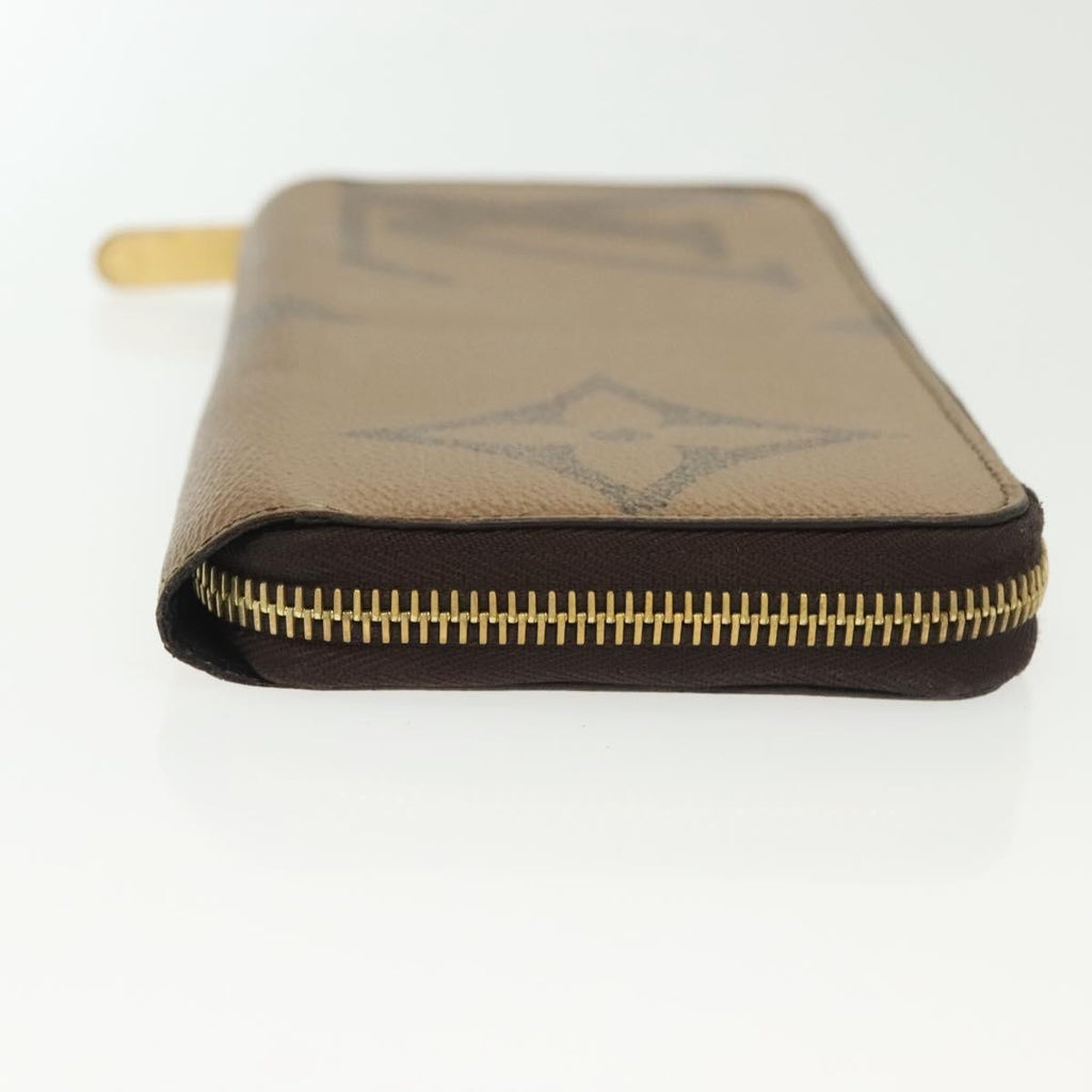 Louis Vuitton Zippy Wallet Canvas Brown Canvas Wallets Accessory (Pre-Owned)