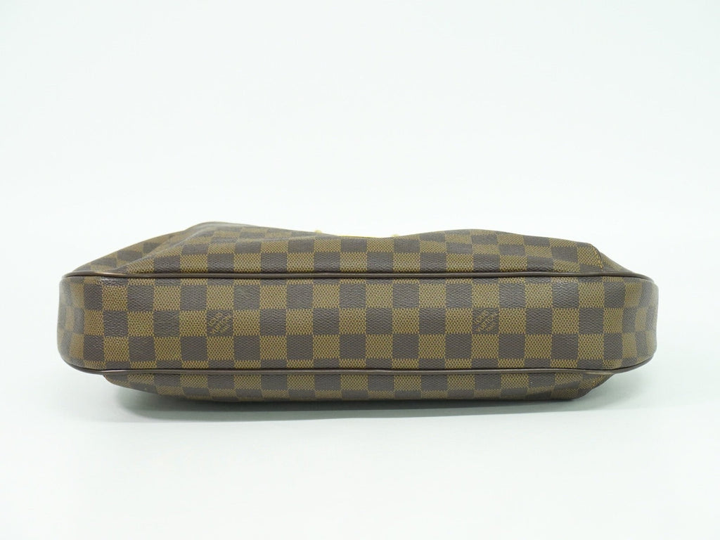 Louis Vuitton Thames Handbag Damier Brown Canvas Bag (Pre-Owned)