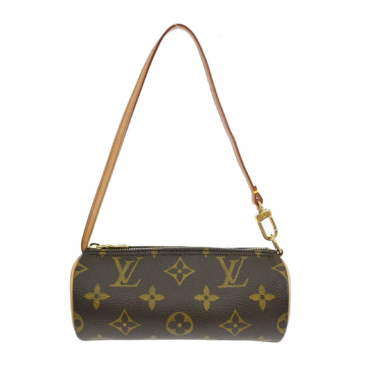 Louis Vuitton Papillon Pochette Monogram Canvas Brown Canvas Clutche & Pouche Bag (Pre-Owned)