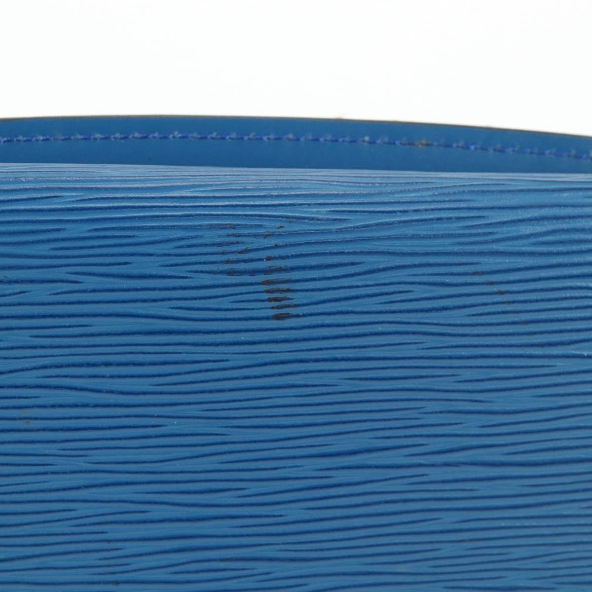 Louis Vuitton Grenelle Shoulder Bag Epi Leather Blue Leather Shoulder Bag Bag (Pre-Owned)