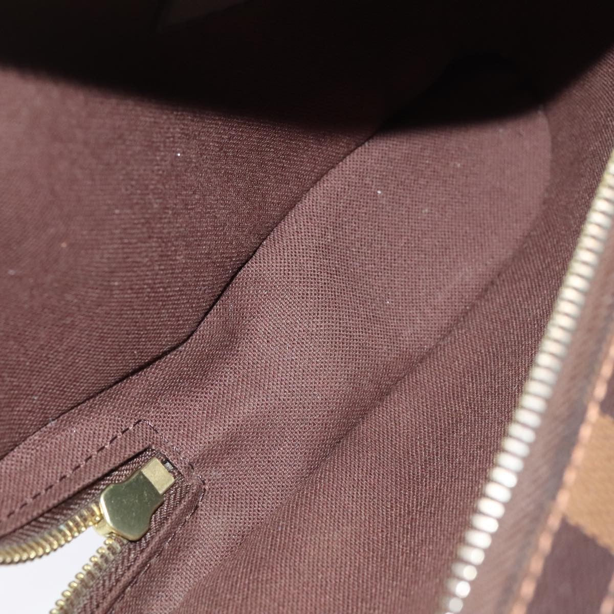 Louis Vuitton Geronimos Waist Bag Damier Brown Canvas Shoulder Bag Bag (Pre-Owned)