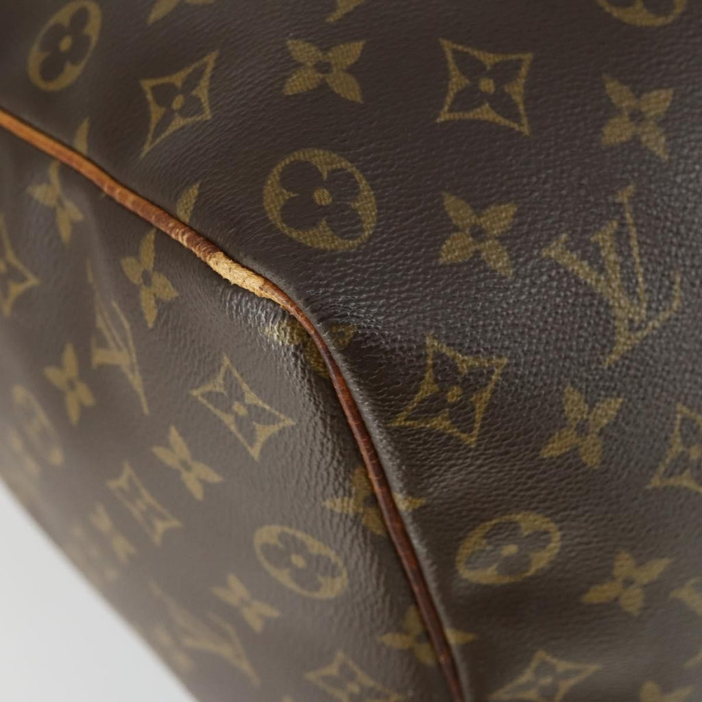 Louis Vuitton Keepall Bag Monogram Canvas Brown Canvas Travel Bag Bag (Pre-Owned)