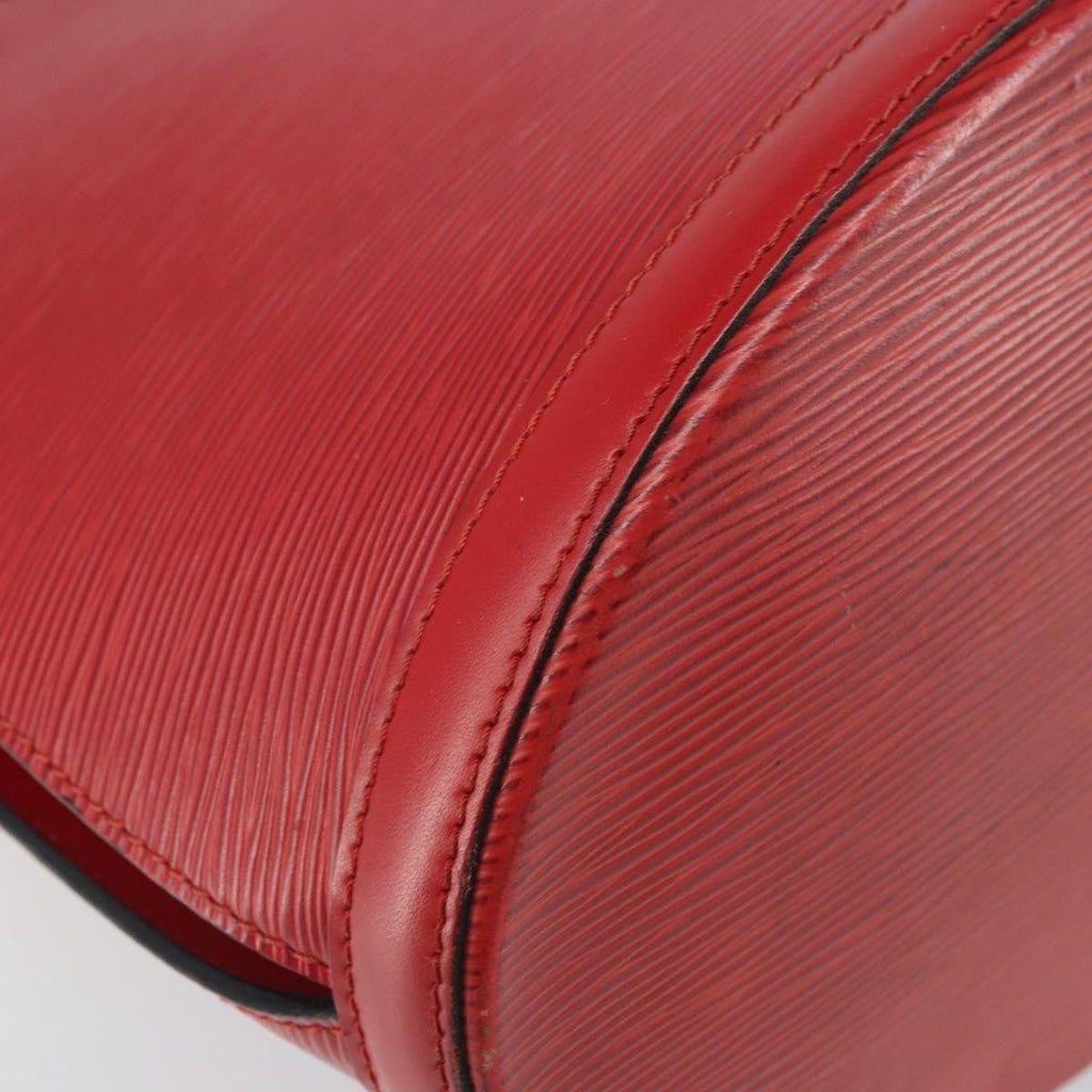 Louis Vuitton Cluny Shoulder Bag Epi Leather Red Leather Shoulder Bag Bag (Pre-Owned)