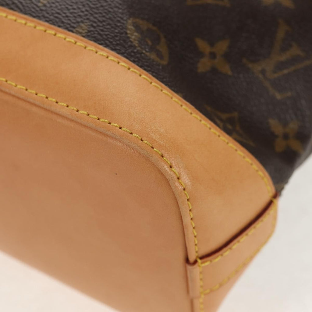 Louis Vuitton Lockit Handbag Monogram Canvas Brown Canvas Handbag (Pre-Owned)