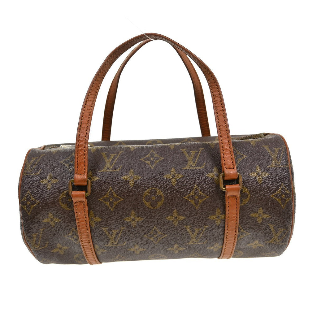 Louis Vuitton Papillon Handbag Monogram Canvas Brown Canvas Handbag (Pre-Owned)