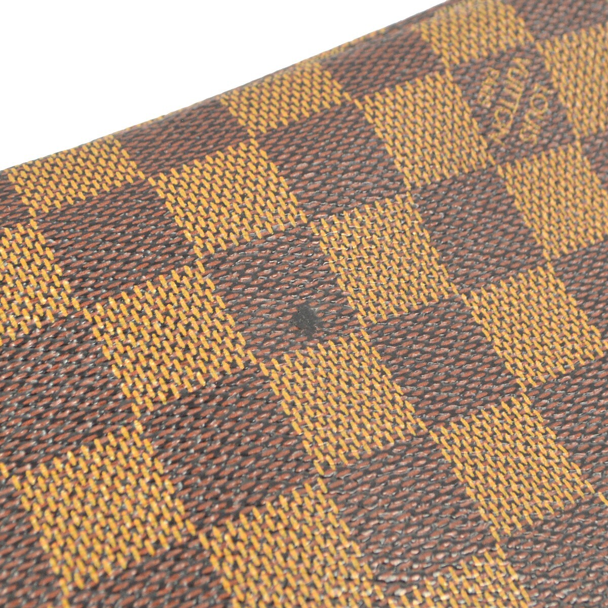 Louis Vuitton Naviglio Handbag Damier Brown Canvas Shoulder Bag Bag (Pre-Owned)