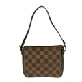 Louis Vuitton Trousse Make Up Bag Damier Canvas Brown Canvas Clutche & Pouche Bag (Pre-Owned)