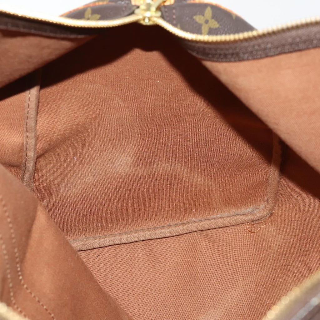 Louis Vuitton Keepall Bag Monogram Canvas Brown Canvas Travel Bag Bag (Pre-Owned)