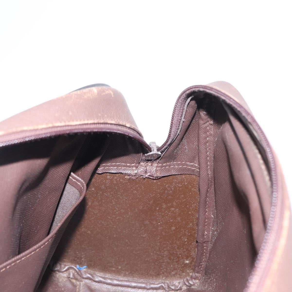Burberry Nova Handbag Canvas Khaki Canvas Handbag (Pre-Owned)