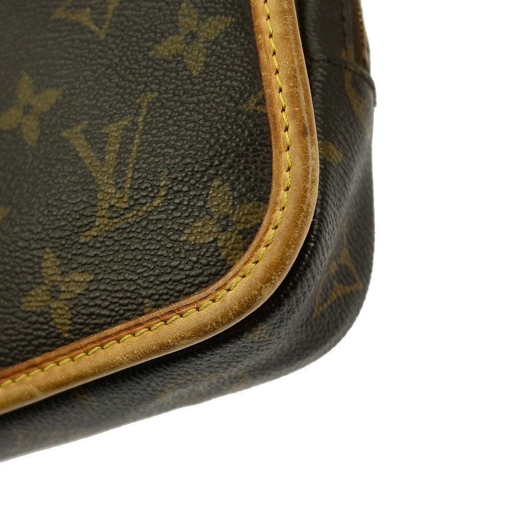 Louis Vuitton Bosphore Waist Bag Monogram Canvas Brown Canvas Clutche & Pouche Bag (Pre-Owned)