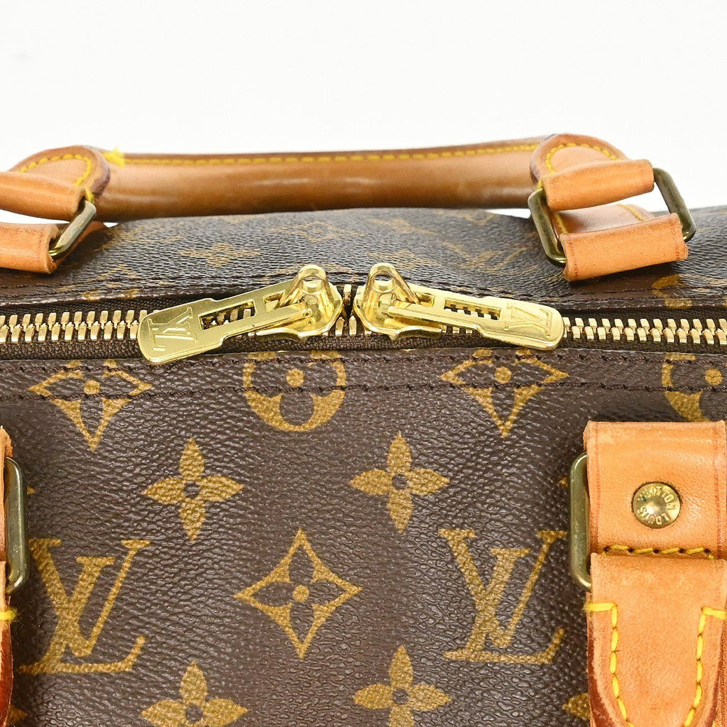 Louis Vuitton Keepall Bag Monogram Canvas Brown Canvas Travel Bag Bag (Pre-Owned)