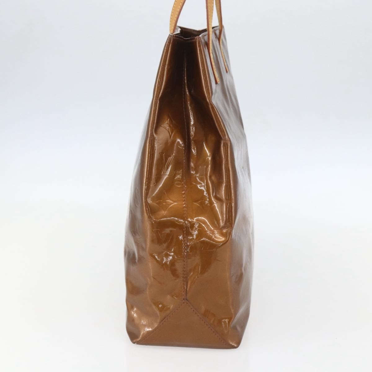 Louis Vuitton Reade Handbag Monogram Vernis Brown Patent_Leather Handbag (Pre-Owned)