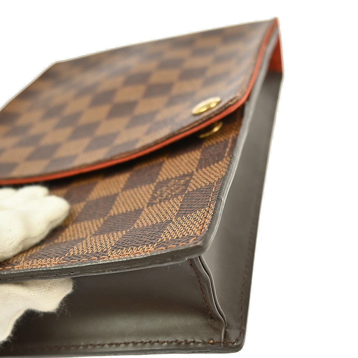 Louis Vuitton Portobello Messenger Damier Brown Canvas Shoulder Bag Bag (Pre-Owned)