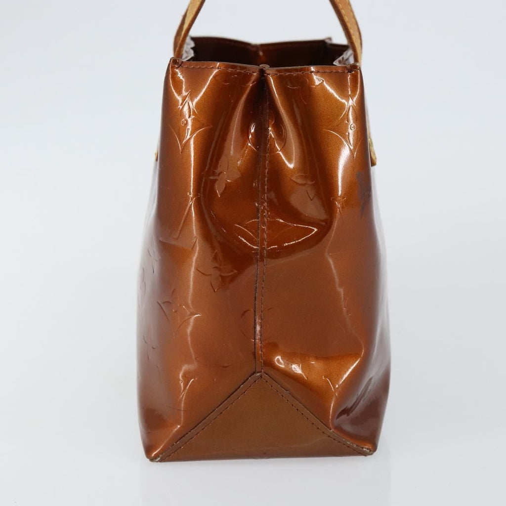 Louis Vuitton Reade Handbag Monogram Vernis Brown Patent_Leather Handbag (Pre-Owned)