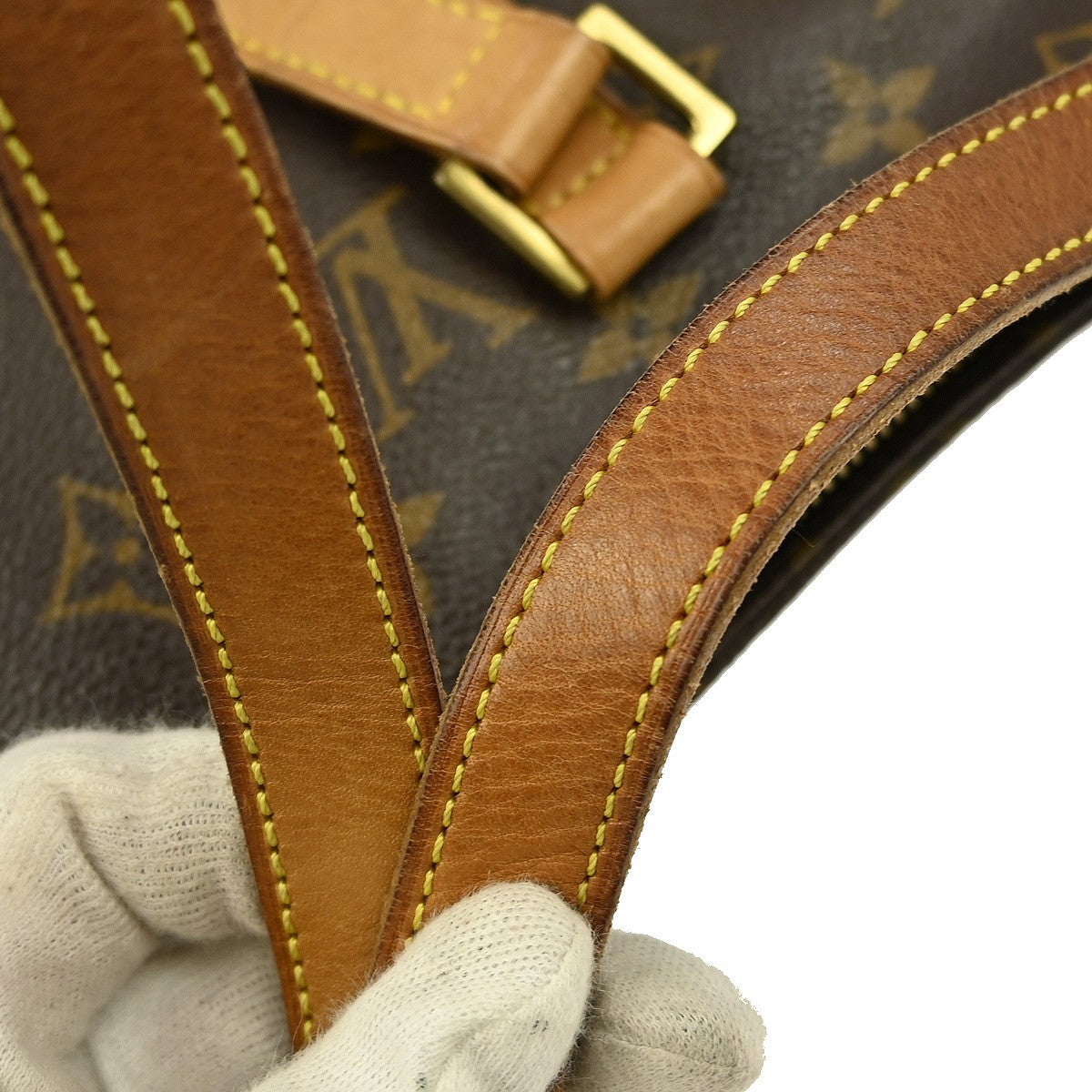 Louis Vuitton Cabas Piano Monogram Canvas Brown Canvas Tote Bag Bag (Pre-Owned)