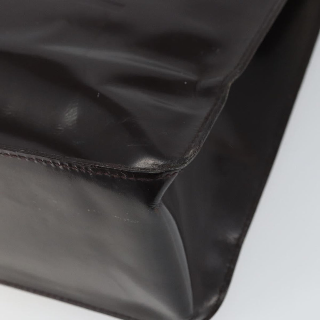 Chanel Vintage Tote Patent Leather Brown Patent_Leather Tote Bag Bag (Pre-Owned)