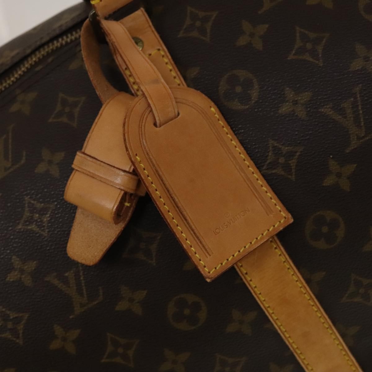 Louis Vuitton Keepall Bag Monogram Canvas Brown Canvas Travel Bag Bag (Pre-Owned)