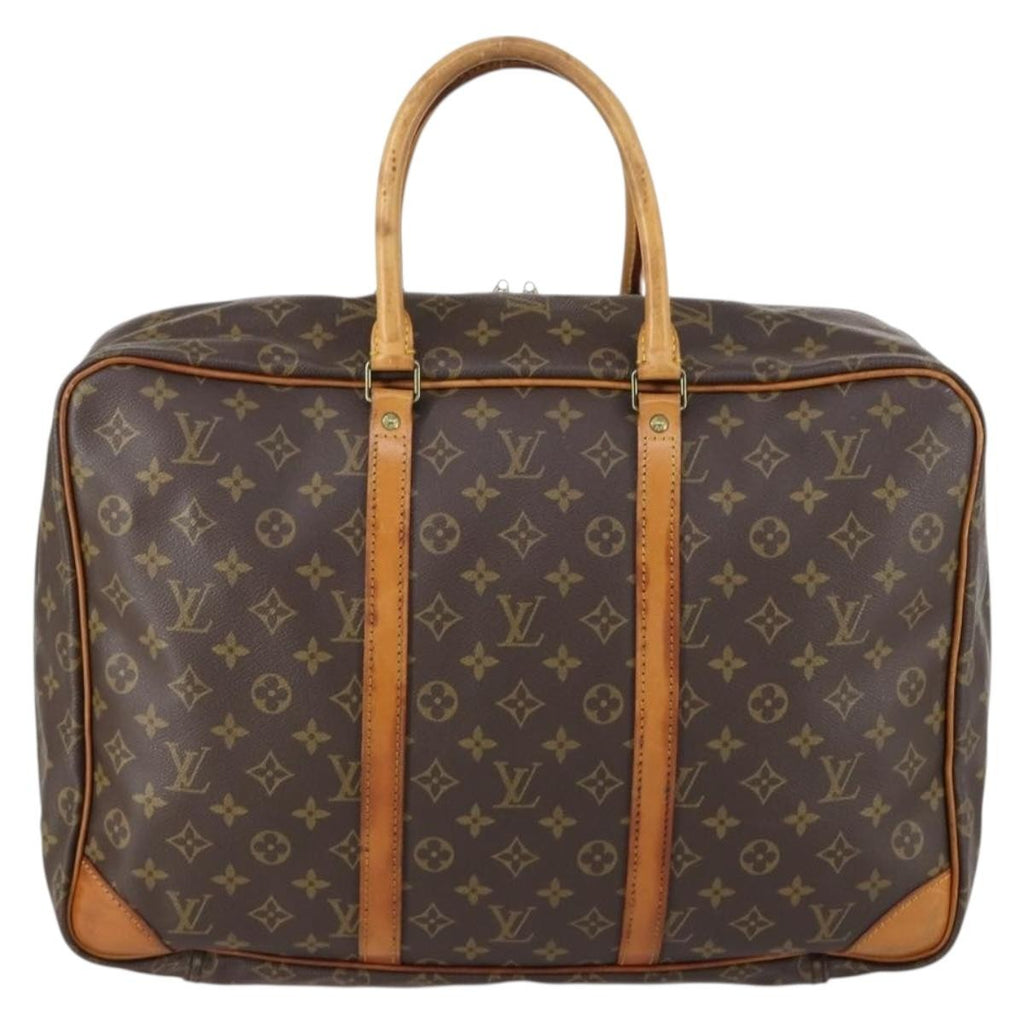 Louis Vuitton Sirius Handbag Monogram Canvas Brown Canvas Travel Bag Bag (Pre-Owned)