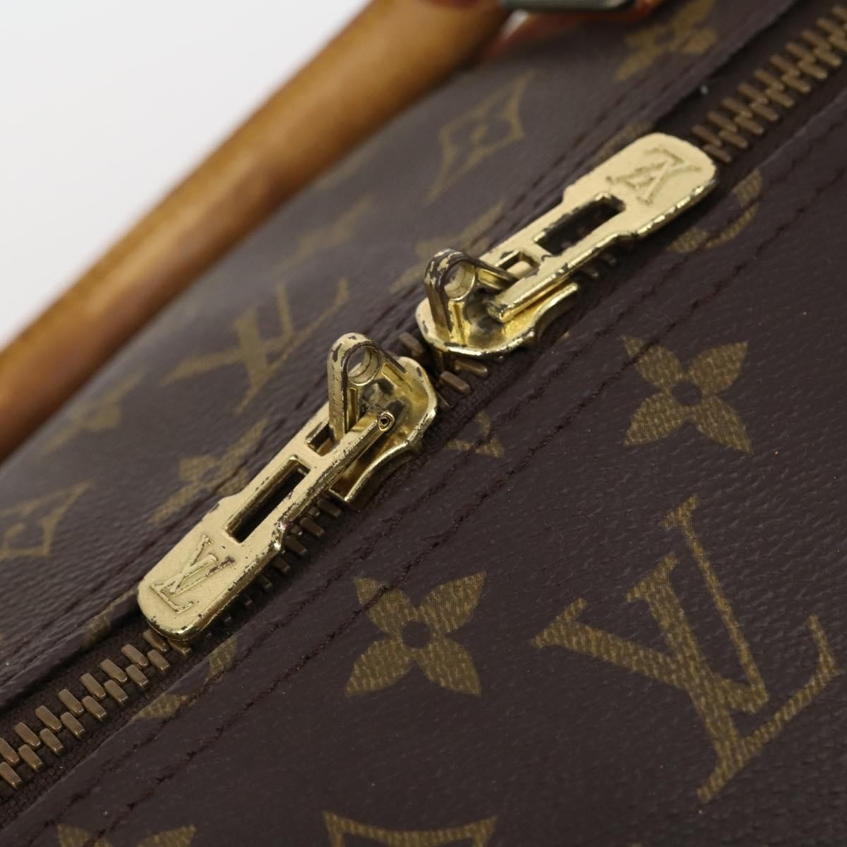 Louis Vuitton Keepall Bag Monogram Canvas Brown Canvas Travel Bag Bag (Pre-Owned)