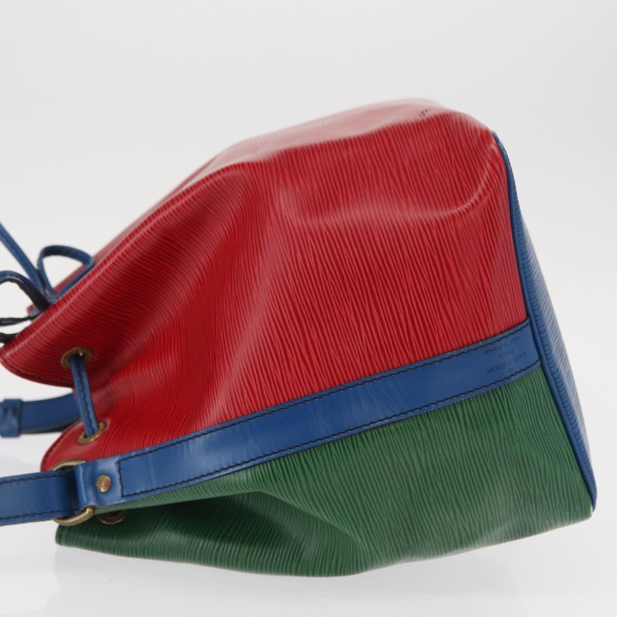 Louis Vuitton Tricolor Petit Noe Nm Handbag Epi Leather Multicolour Leather Shoulder Bag Bag (Pre-Owned)
