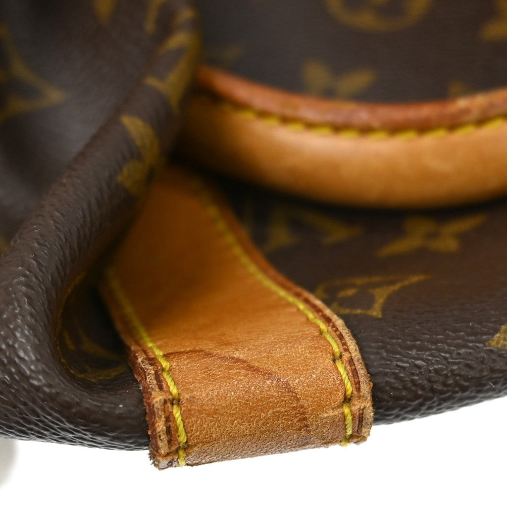 Louis Vuitton Keepall Bag Monogram Canvas Brown Canvas Travel Bag Bag (Pre-Owned)