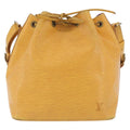 Louis Vuitton Petit Noe Handbag Epi Leather Yellow Leather Shoulder Bag Bag (Pre-Owned)