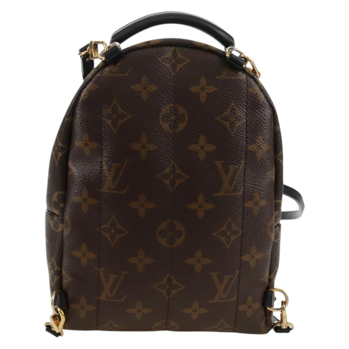 Louis Vuitton Palm Springs Backpack Limited Edition World Tour Monogram Canvas Brown Canvas Backpack Bag (Pre-Owned)