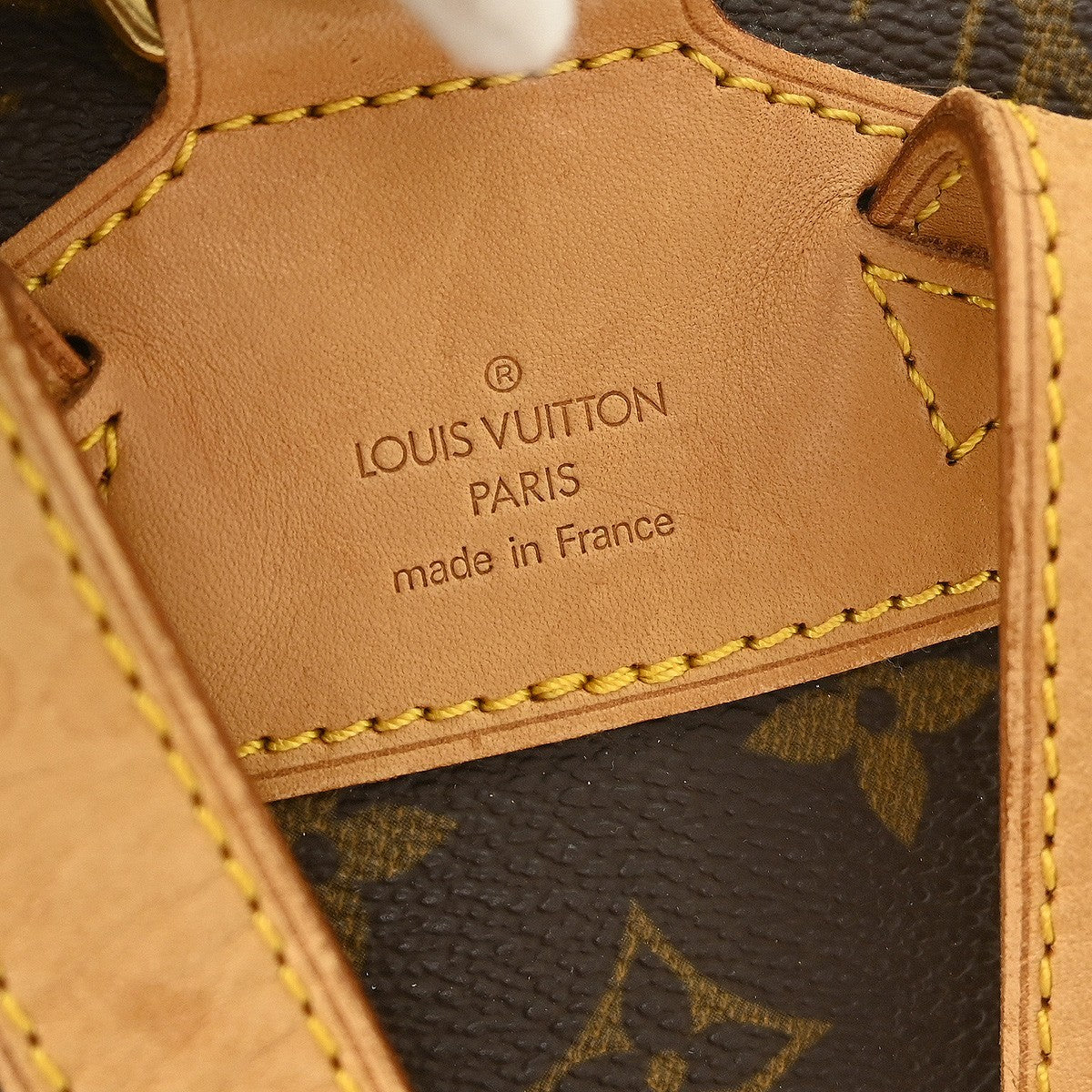 Louis Vuitton Vintage Montsouris Backpack Monogram Canvas Brown Canvas Backpack Bag (Pre-Owned)