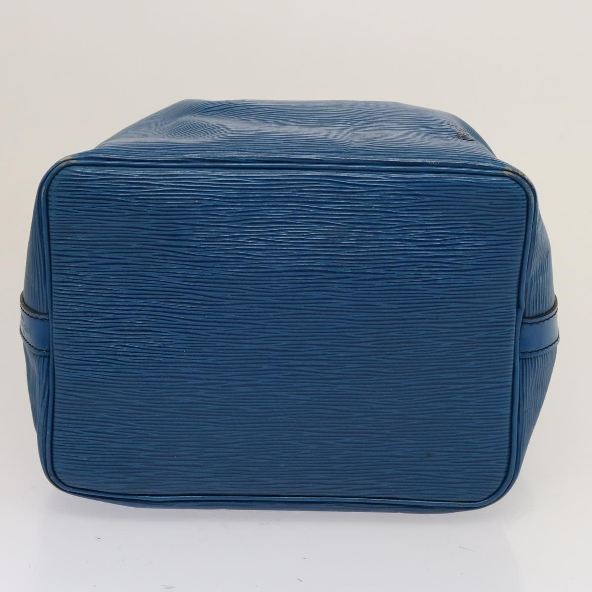 Louis Vuitton Petit Noe Handbag Epi Leather Blue Leather Shoulder Bag Bag (Pre-Owned)