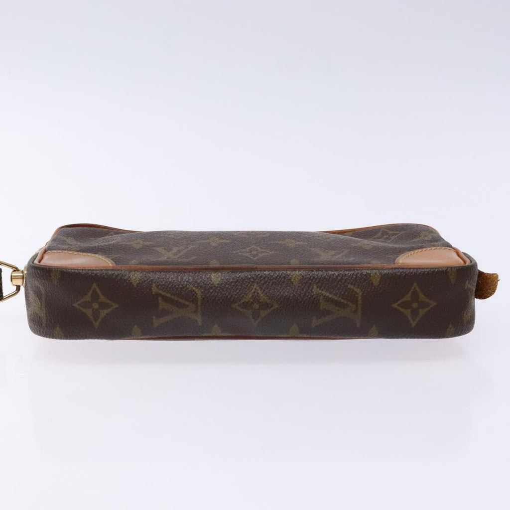 Louis Vuitton Marly Dragonne Clutch Monogram Canvas Brown Canvas Clutche & Pouche Bag (Pre-Owned)