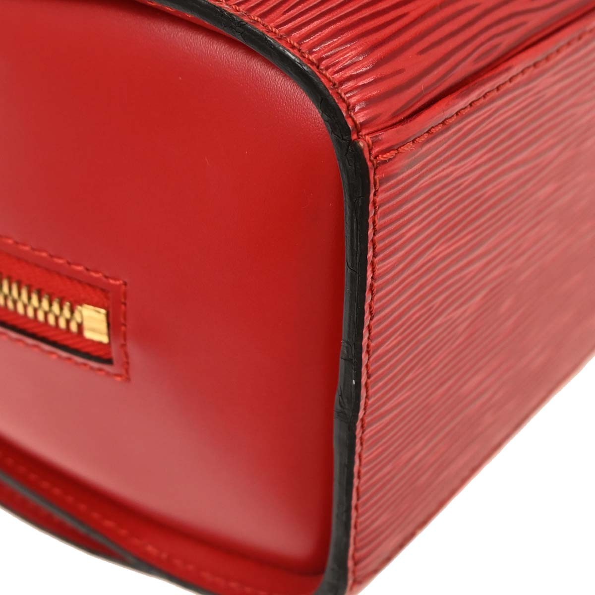 Louis Vuitton Pont Neuf Handbag Epi Leather Red Leather Handbag (Pre-Owned)